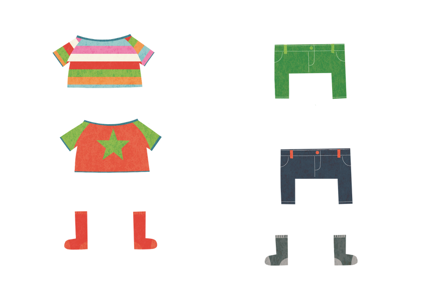 Little Helpers: Laundry Day Sort & Play! Board Book