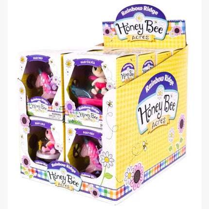 Honey Bee Acres Rainbow Ridge Animal Babies 16-unit Display