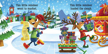 This Little Reindeer Board Book