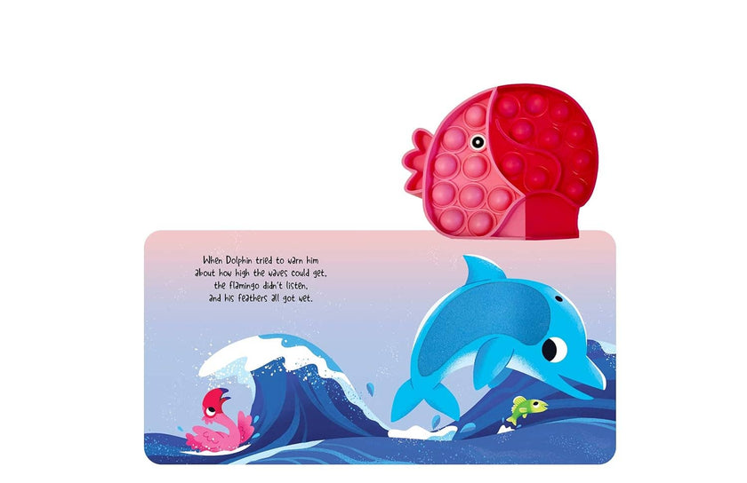 Little Flamingo - Your Sensory Fidget Friend Board Book