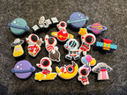 Pick your own Cute Planet Space Astronaut Rocket Ship space station Theme and more shoe charms