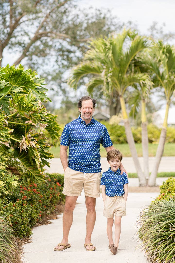 Boys Performance Polo | Set Sail