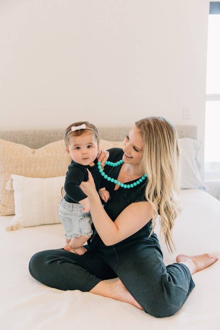Jane Necklace: Stormy Grey