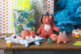 Putty Nursery Neutral Colored Plush Dino Toy