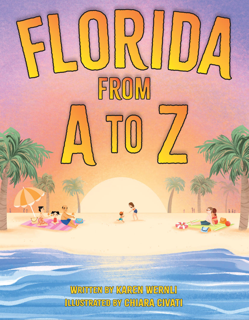 Florida from A to Z Hardcover Book