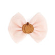 Pumpkin Tulle Bow Clip - Hair Bows - Hair Accessories