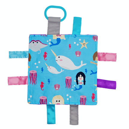 Mermaid Narwhals Seahorse Learning Lovey Collection