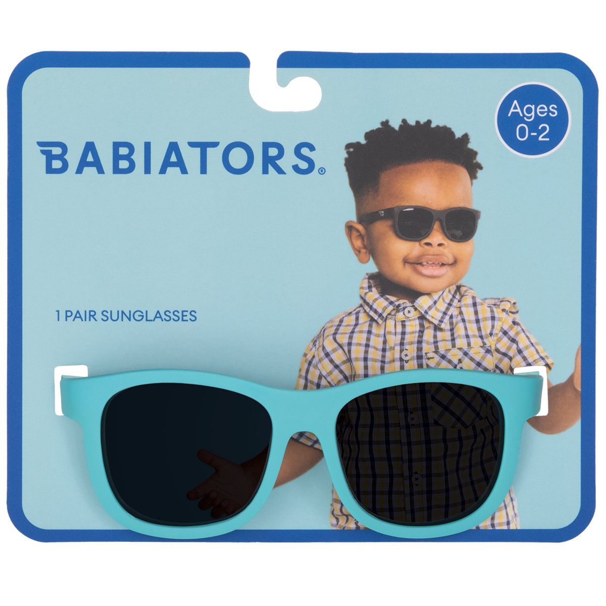 Turquoise Navigator  Kids Sunglasses