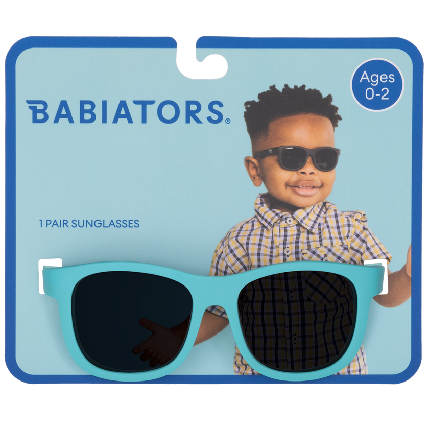 Turquoise Navigator  Kids Sunglasses