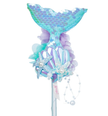 Yael Mermaid Wand  - Costume Accessory for Kids - Carnival & Festive Use