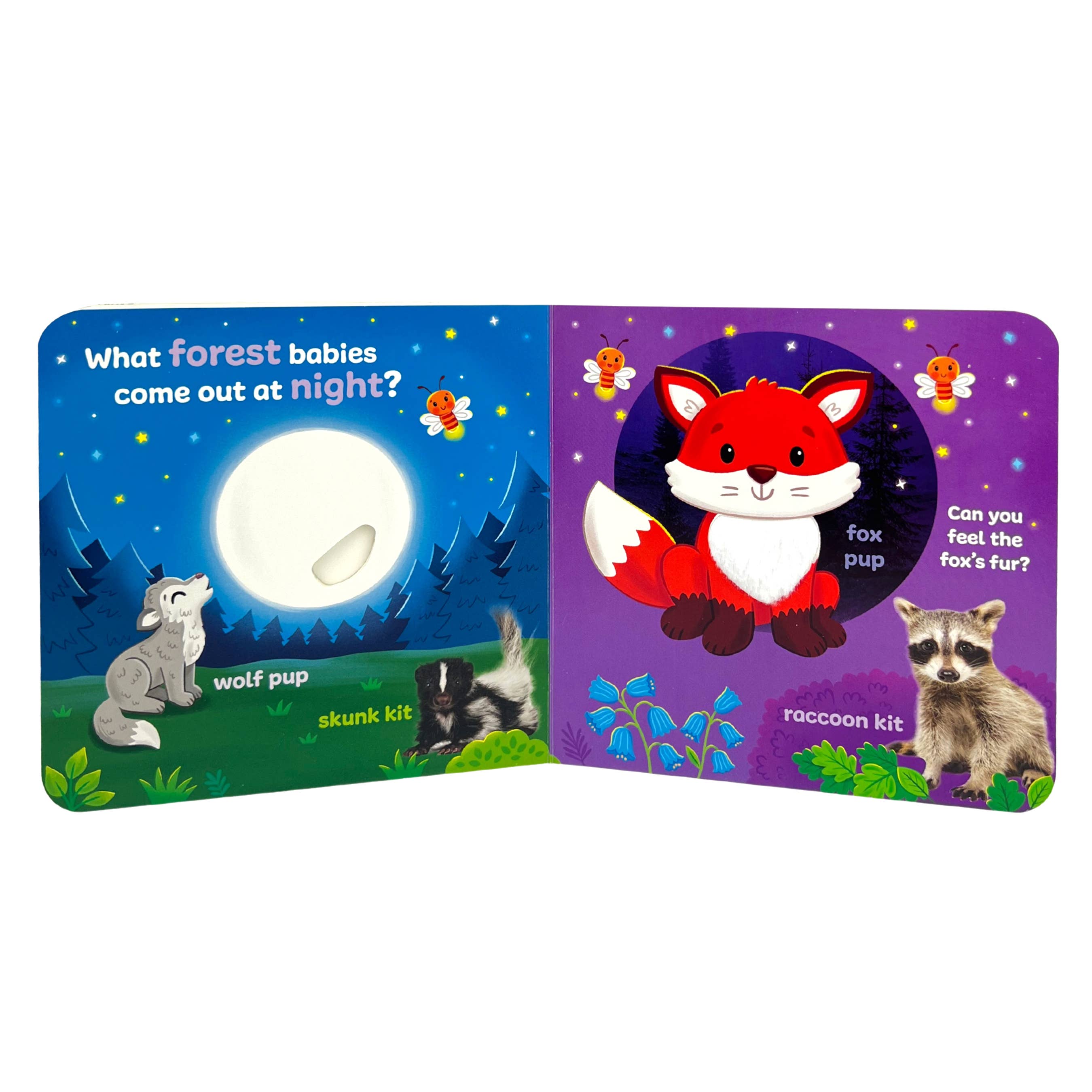 Touch & Feel Forest Babies Interactive Book with Textures