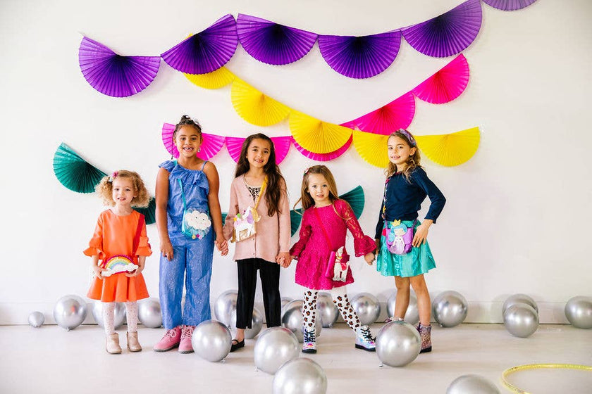 Butterfly Hair Clip- Purple and Yellow