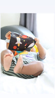 Crinkle Tag Sensory Toy-Space Rockets