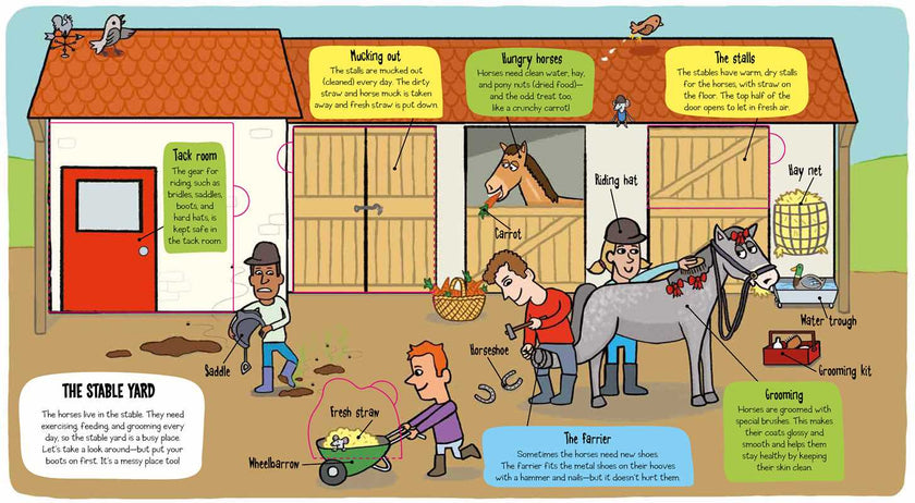 Little Explorers: The Farm Book