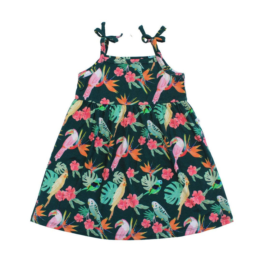 Isla Botánica Tropical Birds Bamboo Sundress