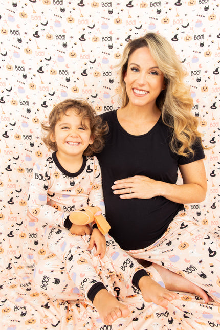 Halloween Sweet and Spooky Girls Glow in the Dark Pajamas Kids Sleepwear Set