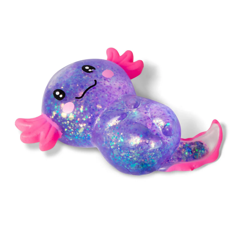 Scrunchems® Sugar Axolotl Squishy Fidget Toy (1pc)