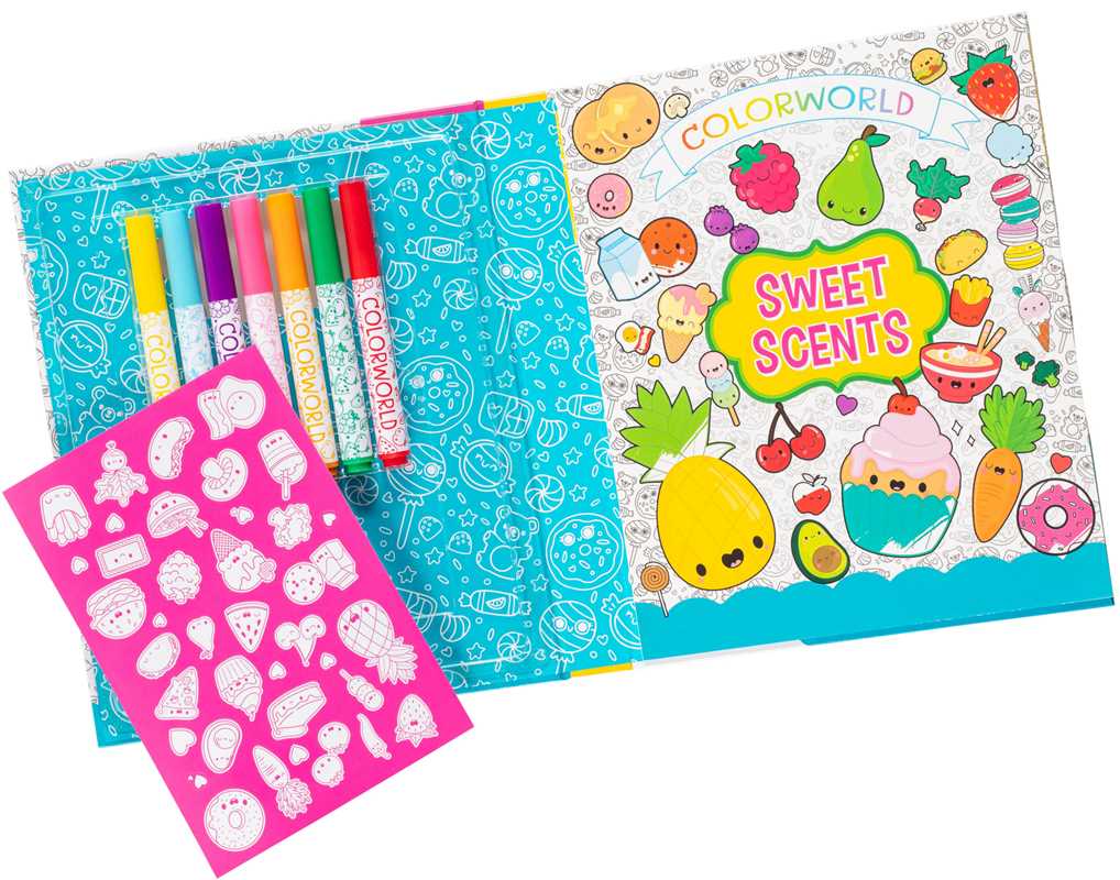 ColorWorld: Sweet Scents Activity Book