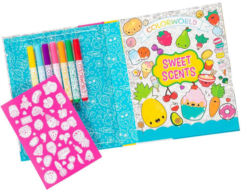 ColorWorld: Sweet Scents Activity Book