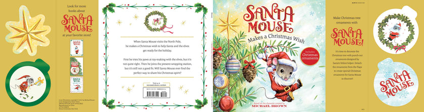 Santa Mouse Makes a Christmas Wish Book