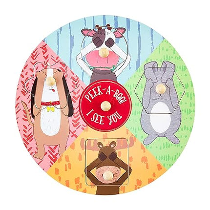 PeeK-A-Boo Round Puzzle