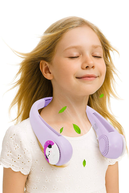 Animal Pals Bladeless Neckband Electrical Fan - Assorted