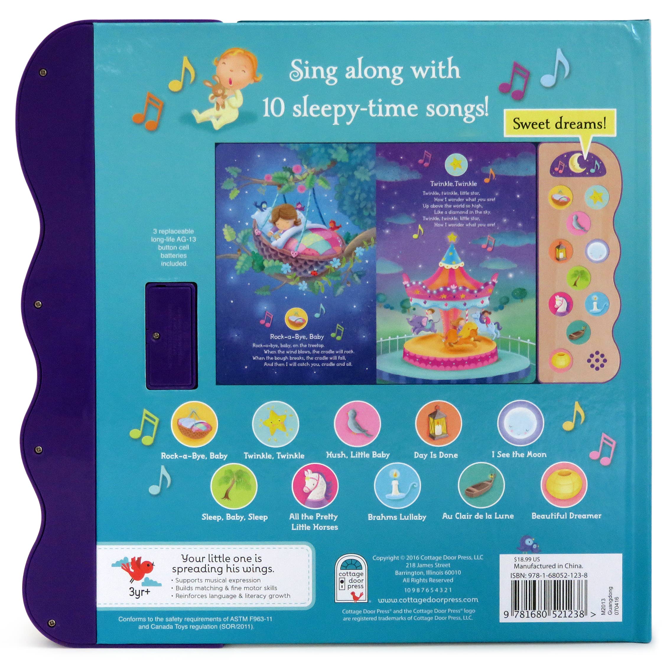 Bedtime Songs Interactive Sound Book