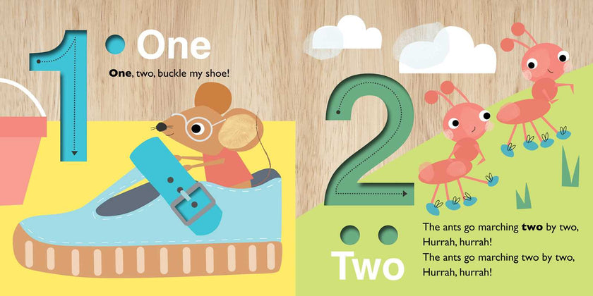 Touch and Trace: 1, 2, 3 Count with Me Board Book