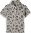 Coastal Oysters Bamboo SS Polo Shirt
