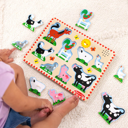 Sound Puzzle Farm Animals