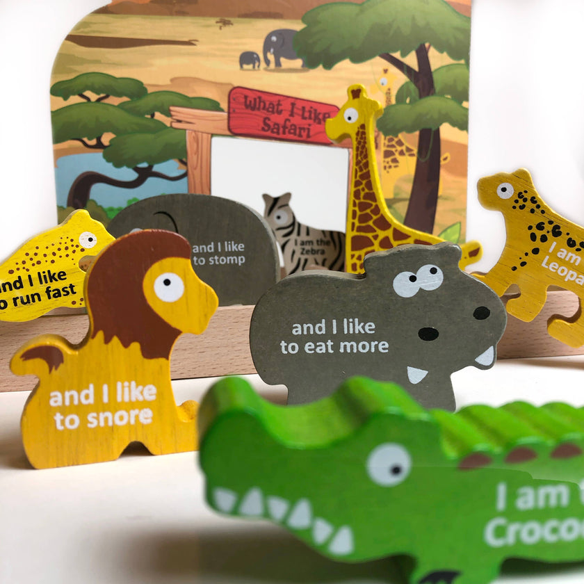 What I Like Safari Story Box Toy