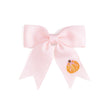 Pumpkin Embroidered Bow Clip - Hair Bows - Hair Accessories
