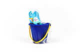 3-Piece Blue Sand Bucket Toy Set