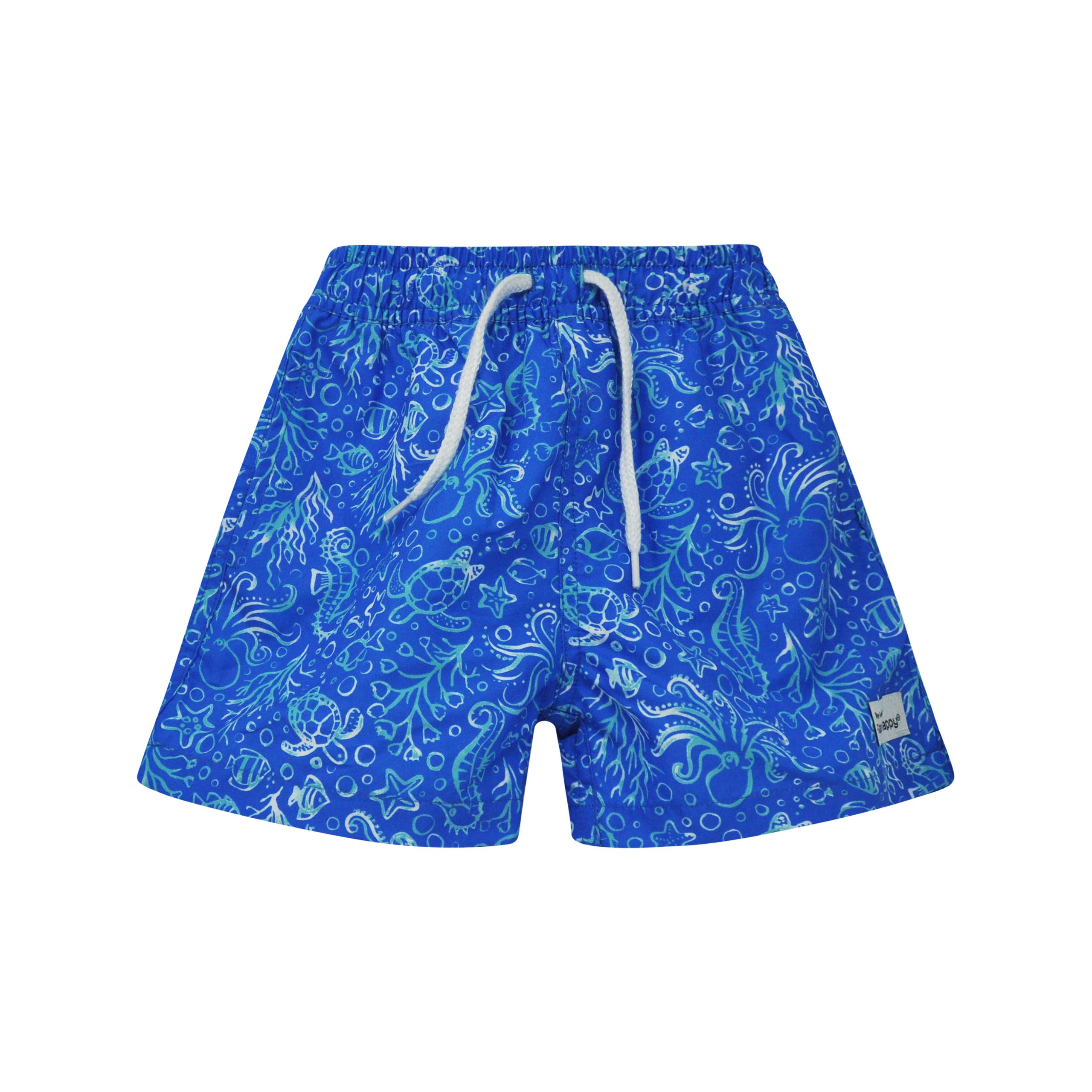 Kids UPF50+ Wesley Swim Trunks with Mesh Liner for Boys