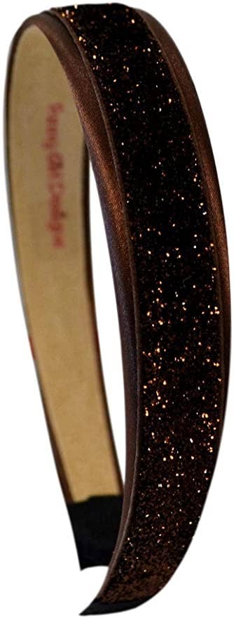 Satin Glitter Sparkle Arch Girls Headband - Assorted