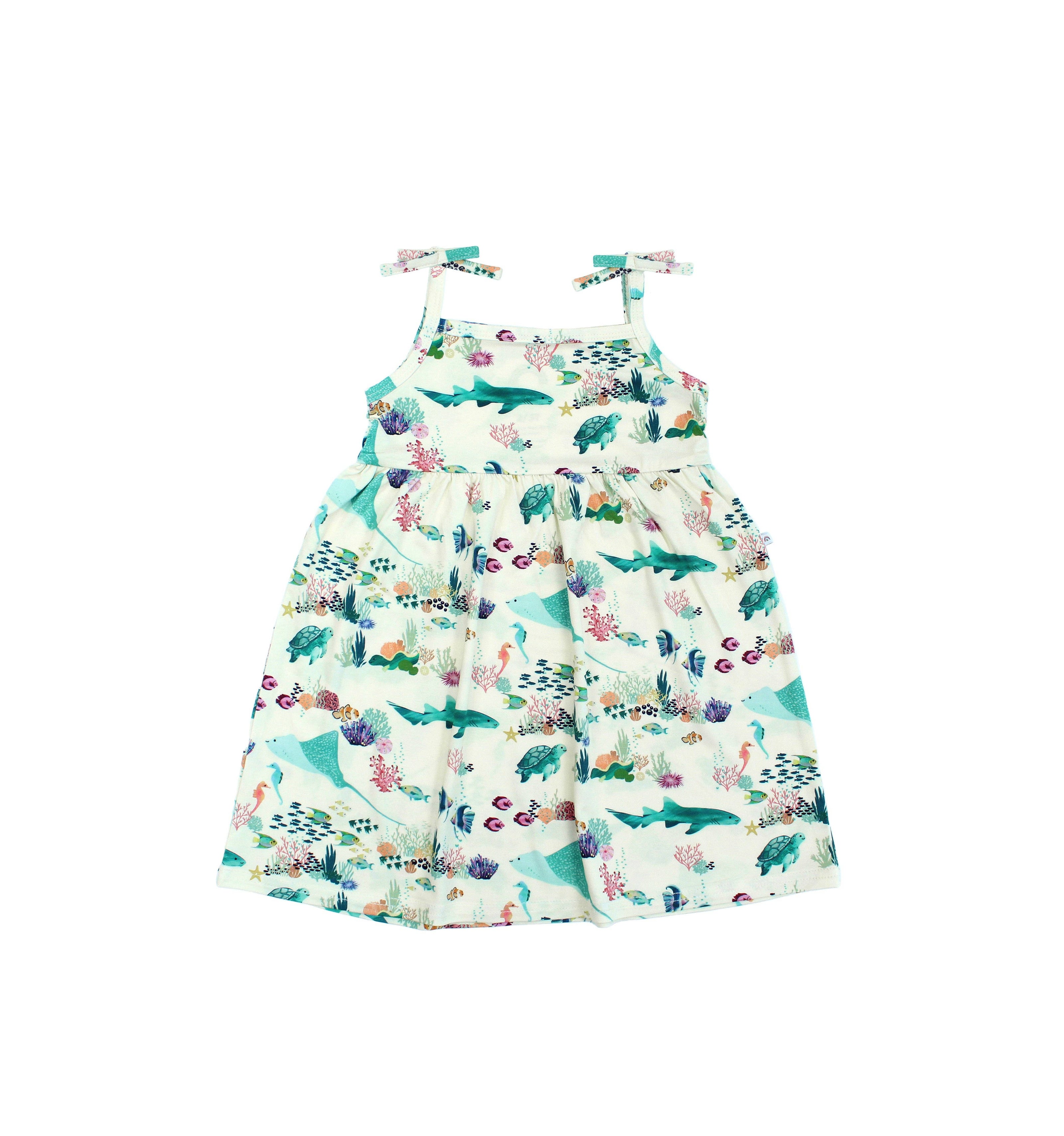 Coral Reef Bamboo Sundress