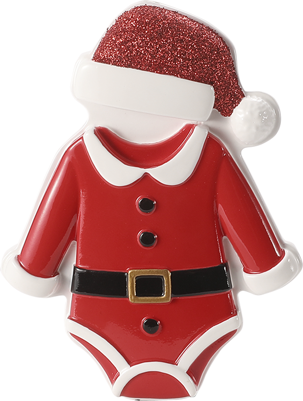 Santa Baby Onesie Personalized Ornament