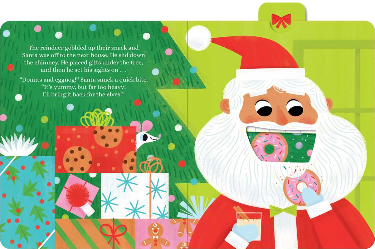 Santa Snack Board Book