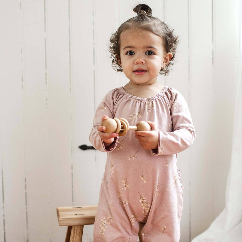 Budding Beauty Infant Jumpsuit