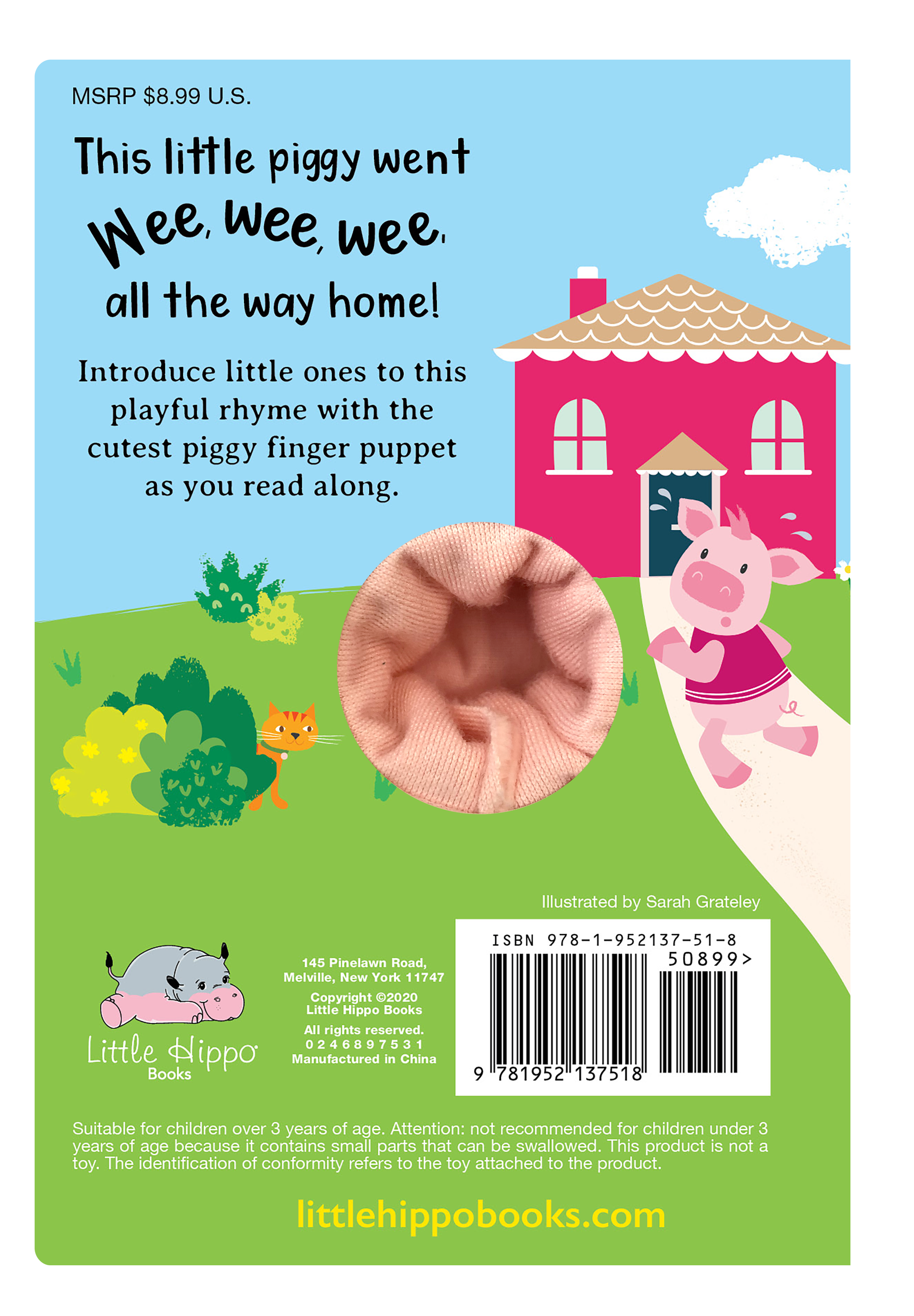 This Little Piggy Finger Puppet Book
