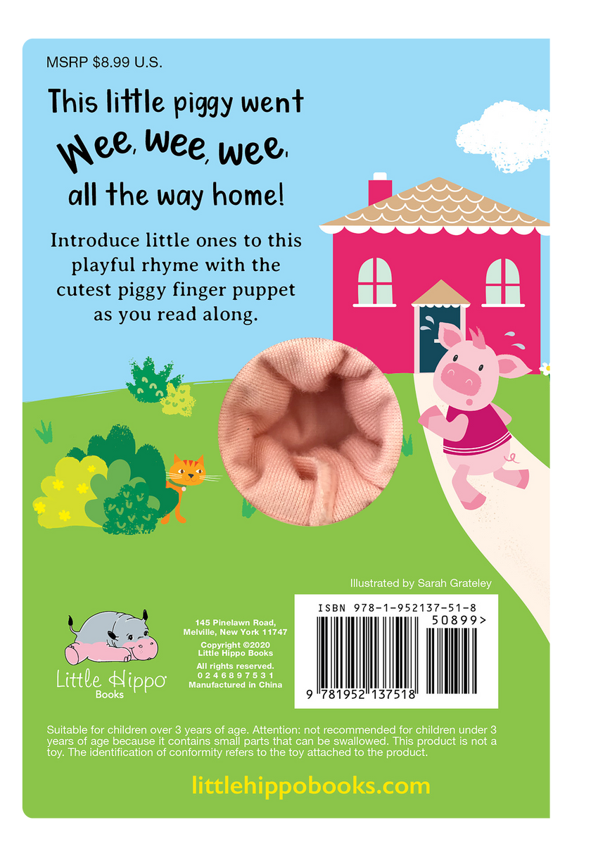 This Little Piggy Finger Puppet Book
