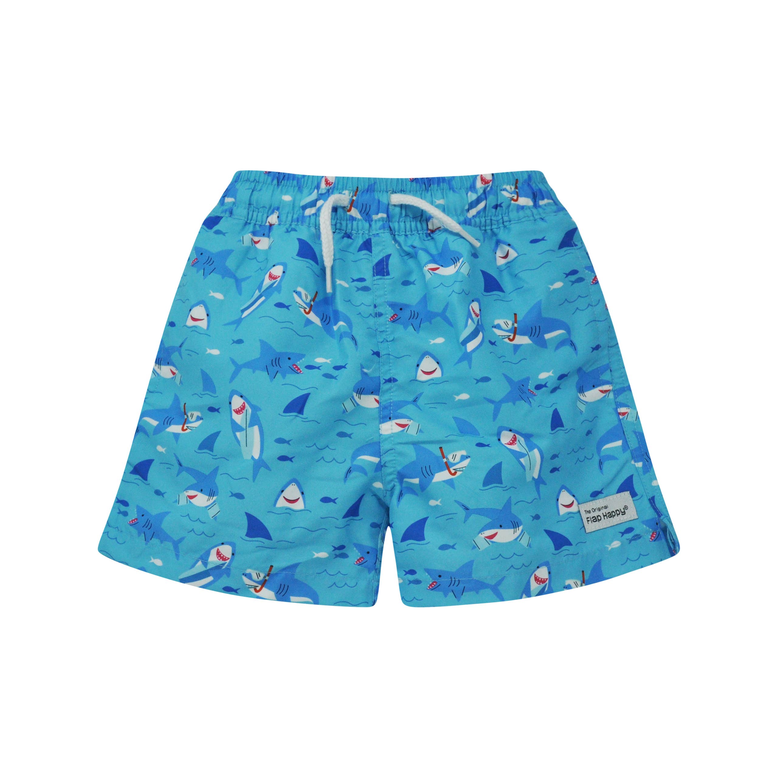 Kids UPF50+ Wesley Swim Trunks with Mesh Liner for Boys