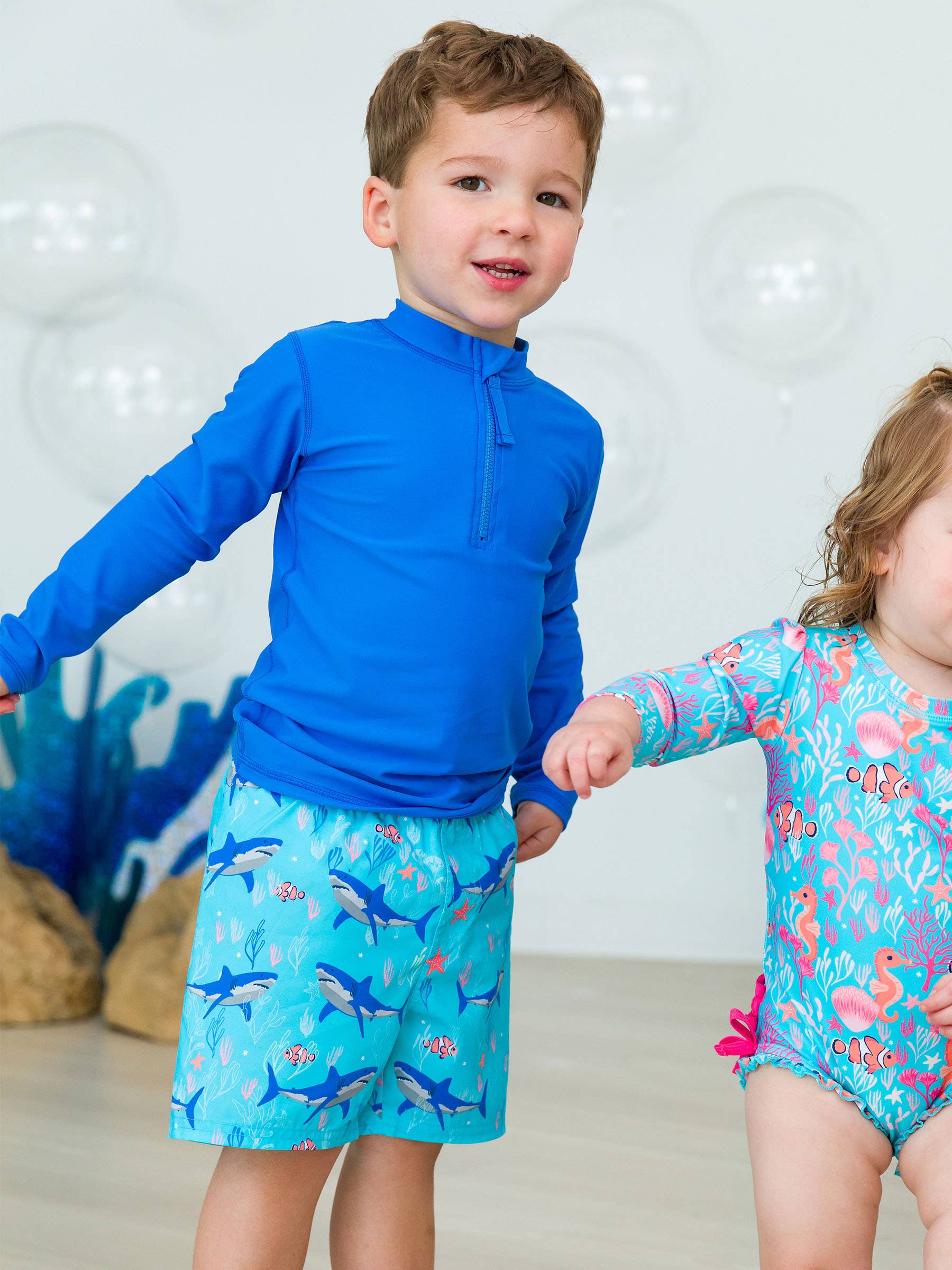 Boys Fintastic Swim Trunks