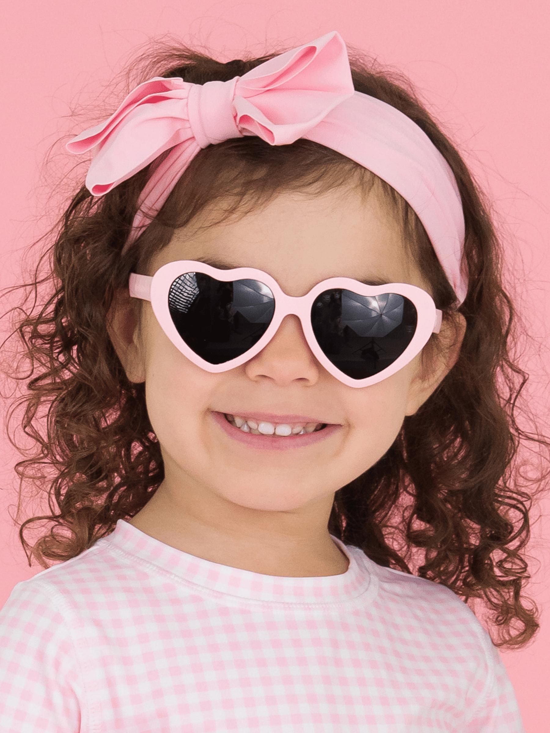 Pink Heart Shaped Sunglasses