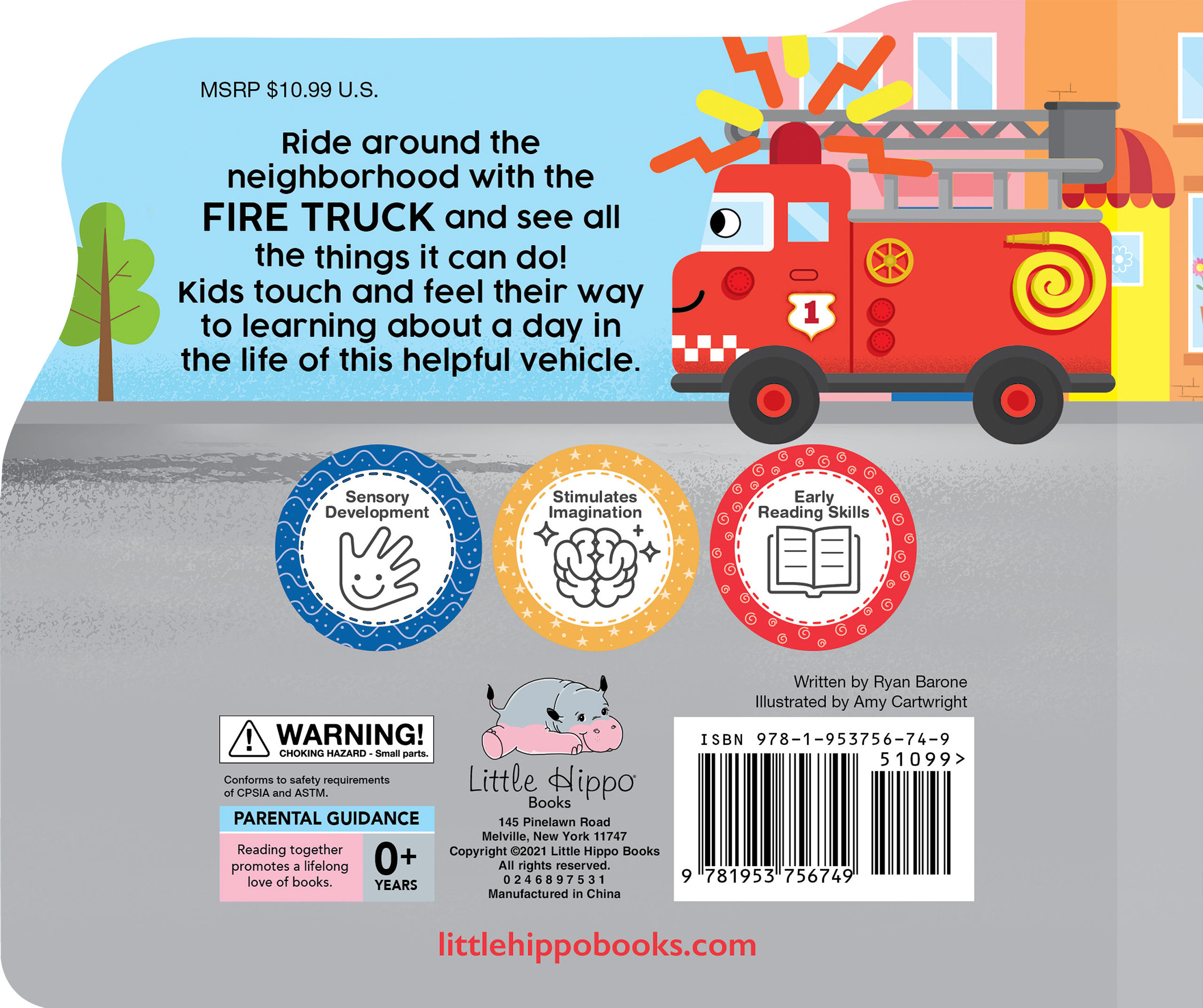 Friendly Fire truck Book