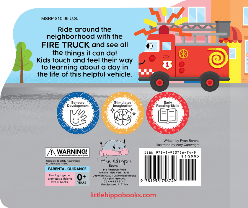 Friendly Fire truck Book