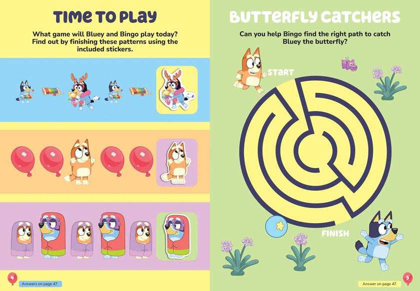 Bluey: Stickertivity: My First Sticker Activity Book
