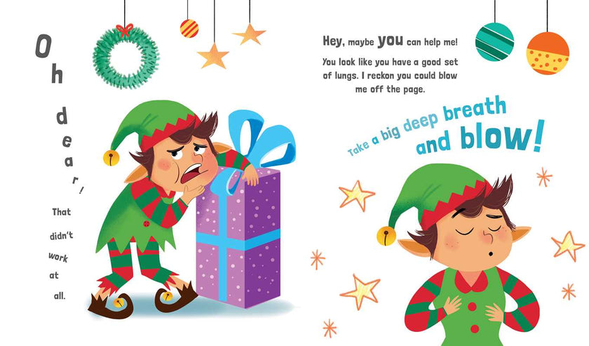 There's an Elf Stuck in My Book! Hardcover Book