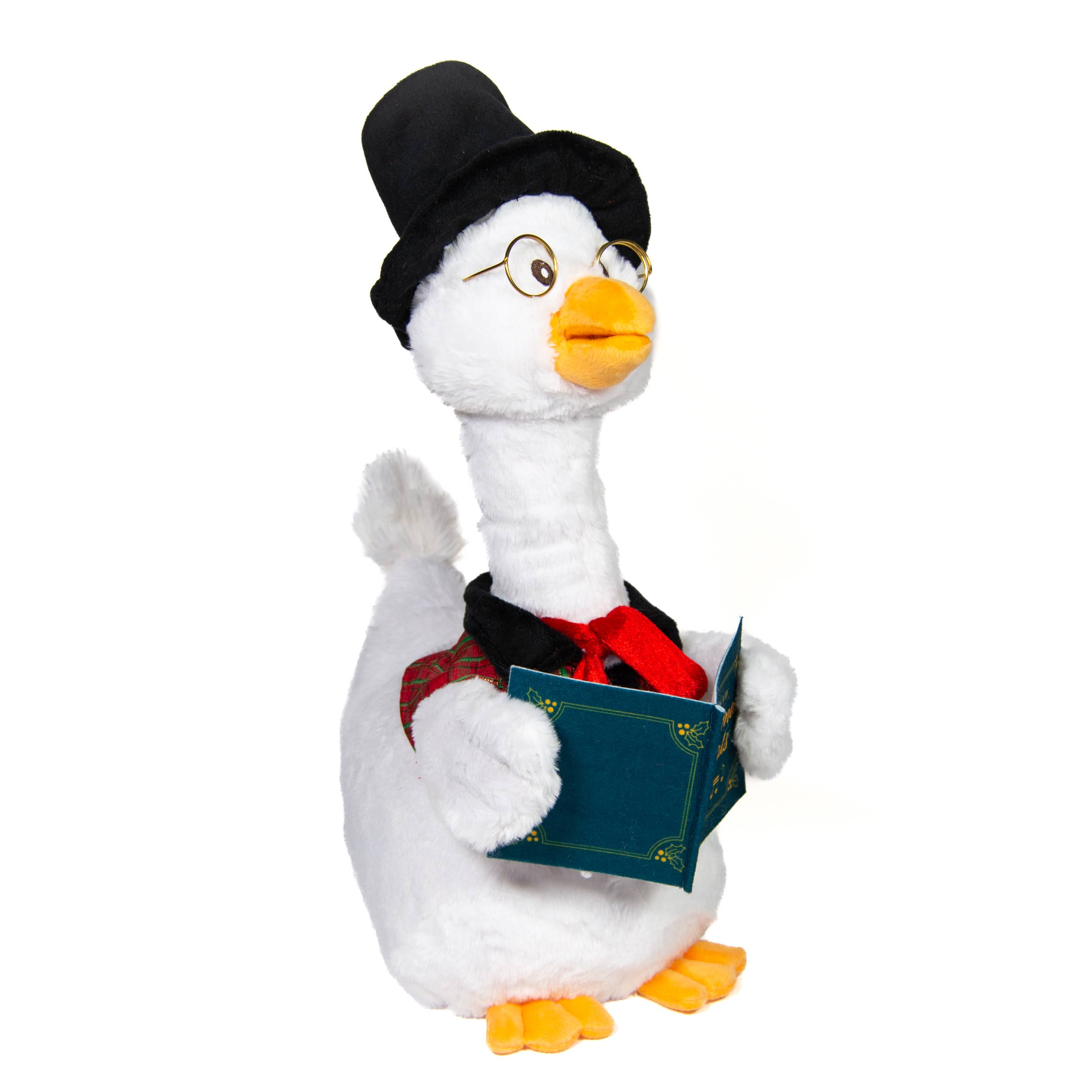 Carolin' Father Goose (Animated Singing Christmas Plush Toy)