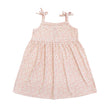 Pink Daisy Ribbed Bamboo Sundress